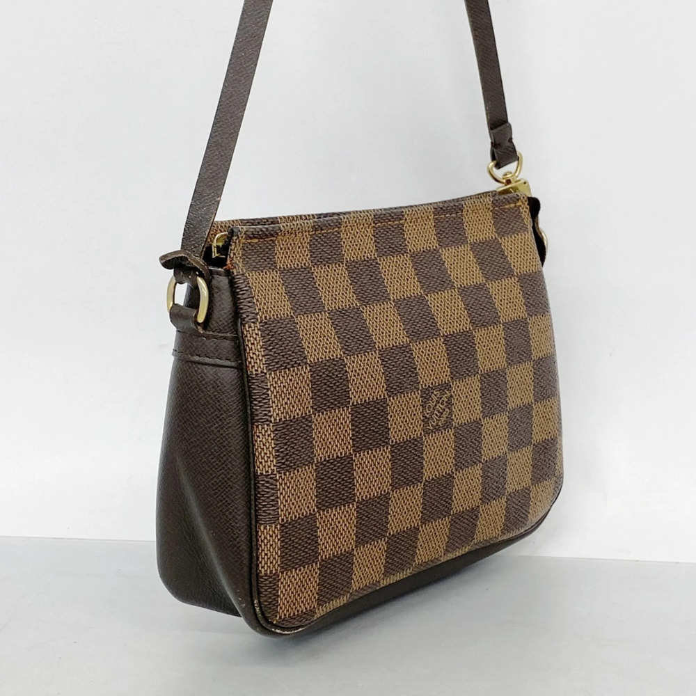LOUIS VUITTON Brown Damier Pouch - Picture 2 of 9